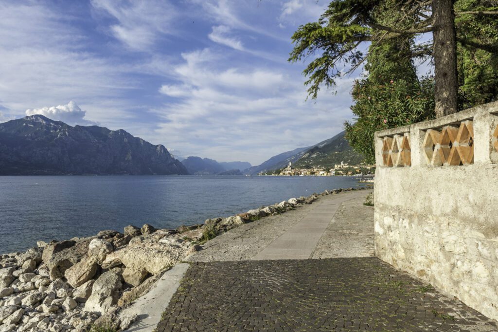 Seepromenade, Malcesine, See, Natur, Ufer